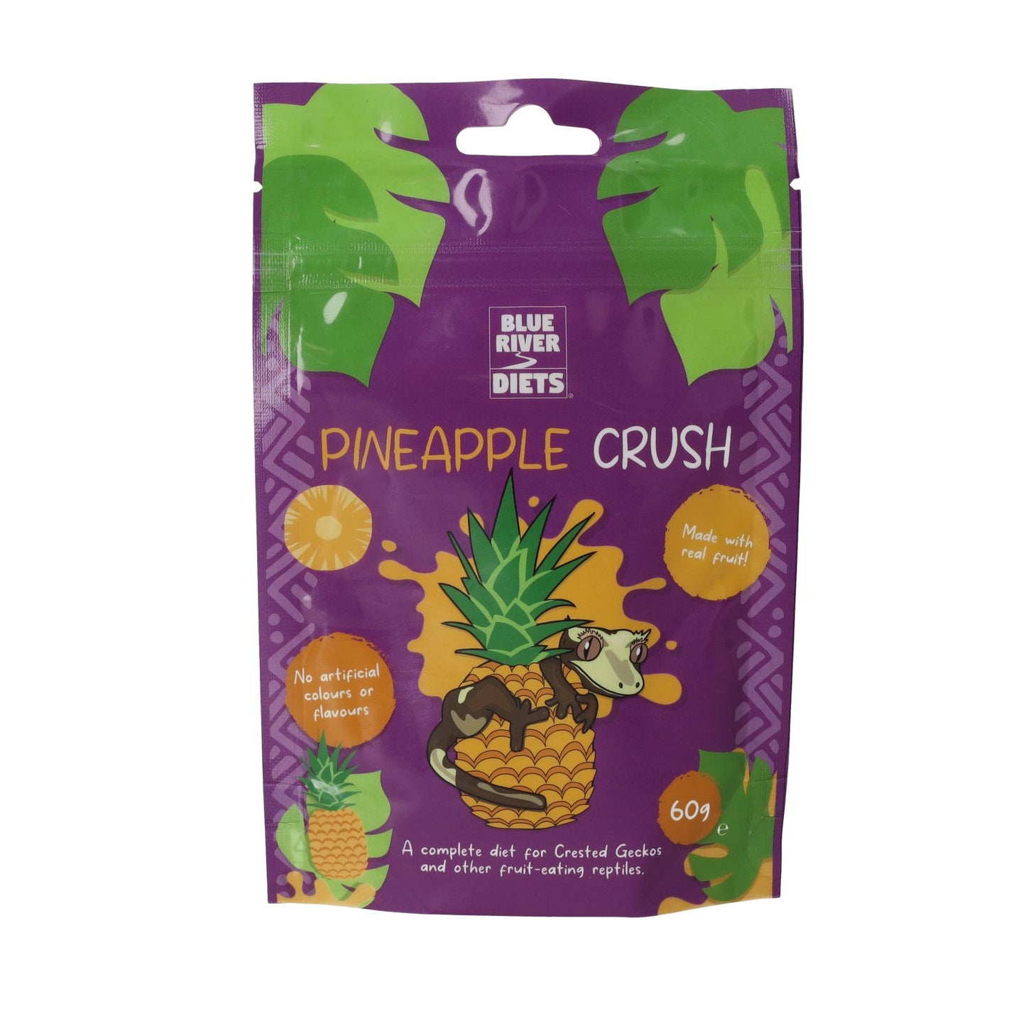 Blue River Pineapple Crush Gecko Diet 60g - BROWNS PET RANGE