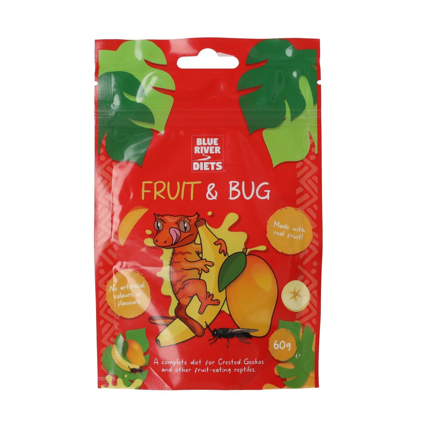 Blue River Fruit & Bug Gecko Diet 60g - BROWNS PET RANGE
