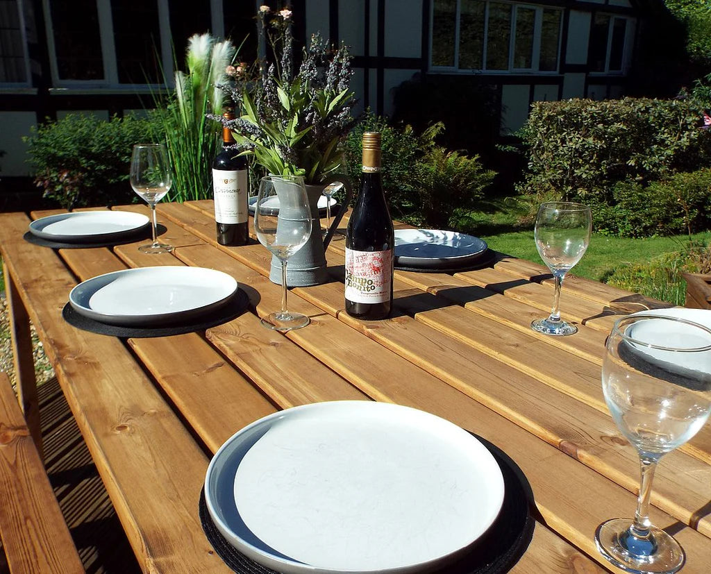 Six Seater Table Set - BROWNS PET RANGE