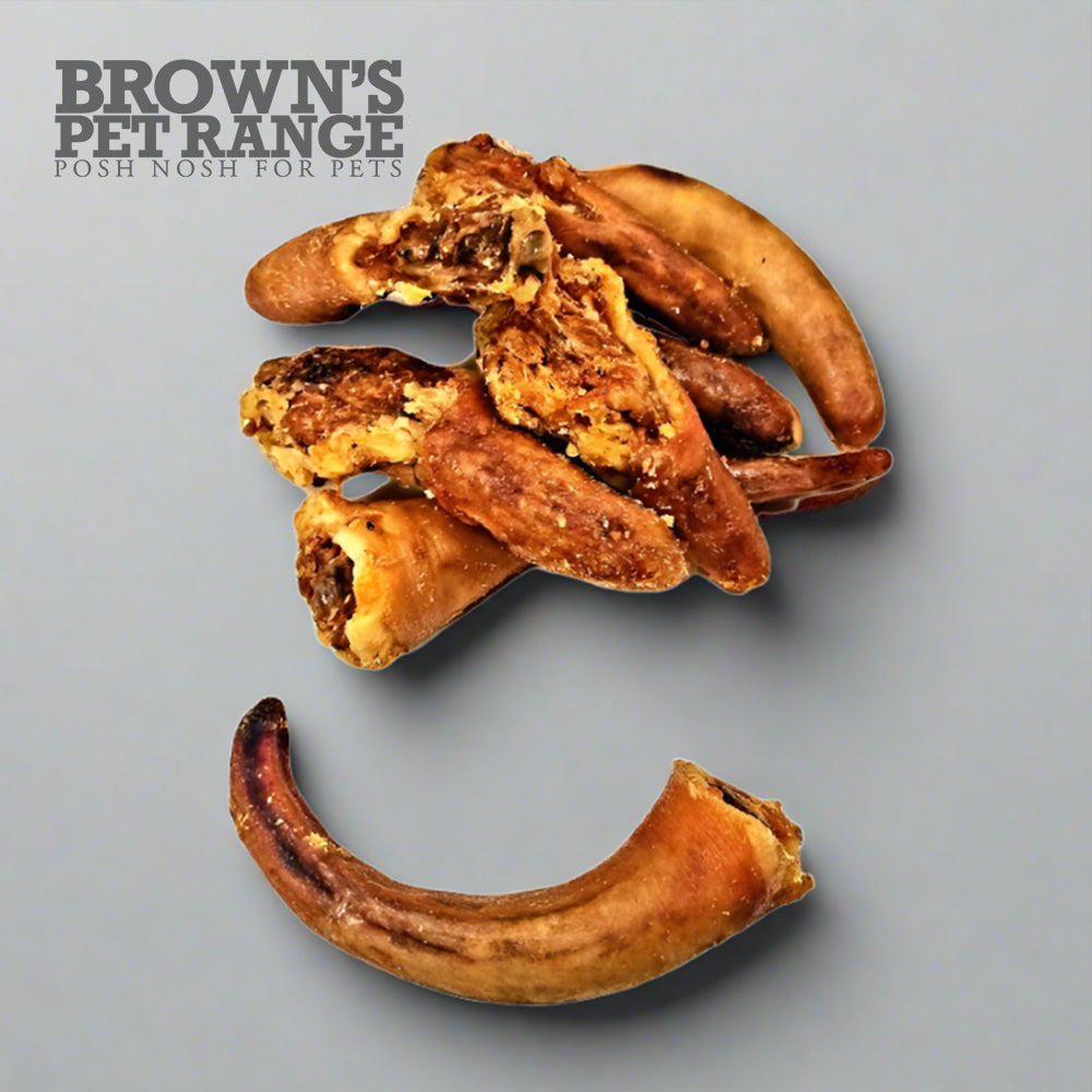 Brown's Natural Dog Treats | Pig Tail Base 3 Piece - BROWNS PET RANGE