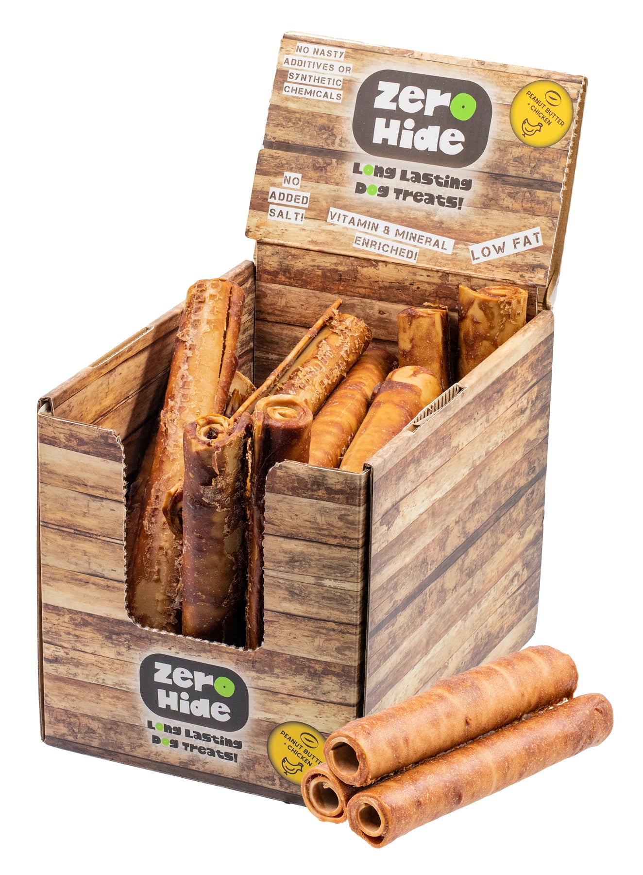 Brown's Zero Hide | Large Peanut Butter Chew (Single or Pack) - BROWNS PET RANGE