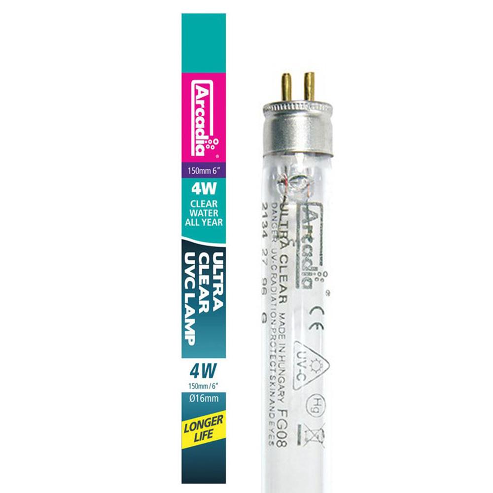 Arcadia Pond Ultra-Clear UVC Lamp T5 016mm (4-16W) - - Browns Pet Range