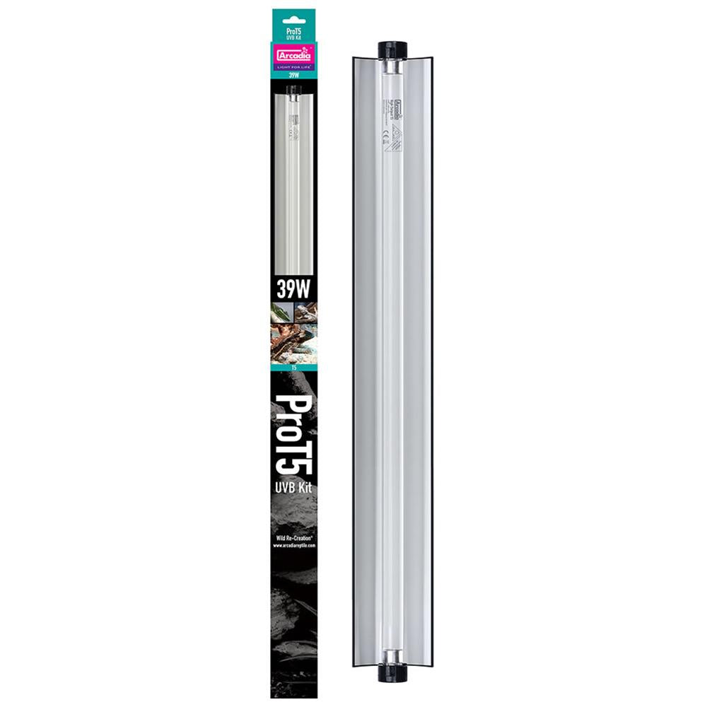 Arcadia ProT5 UVB Kit, 34in/39w (UVB Varieties) - - Browns Pet Range