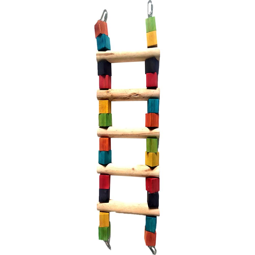 Brown's Aviary Bird Toys | Wooden Bendy Ladder - - Browns Pet Range