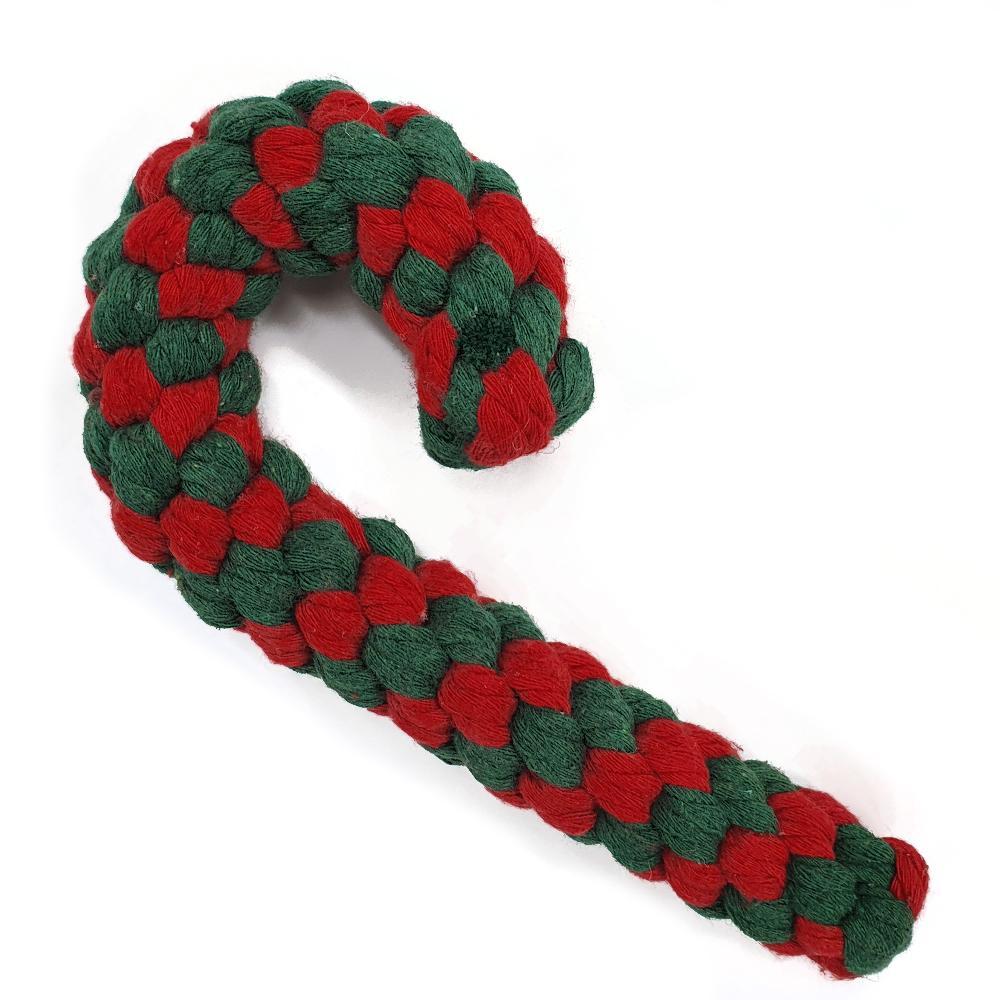 Brown's Christmas | Candy Cane Rope Toy - Dog Toys - Browns Pet Range
