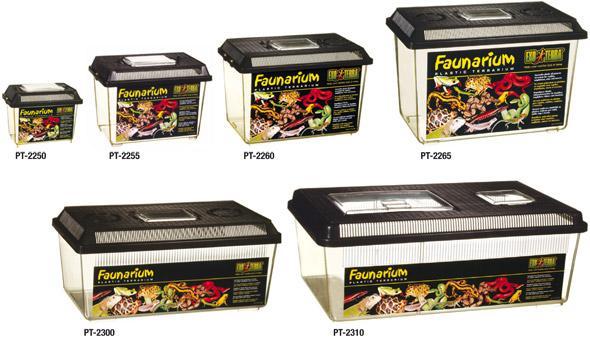 Exo Terra Faunariums | Size Varieties - Reptile Vivariums - Browns Pet Range