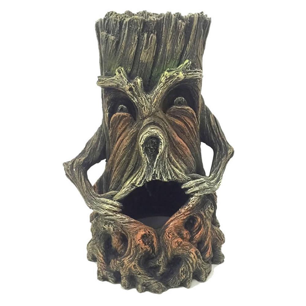 Haunted Tree Aquarium Ornament - - Browns Pet Range