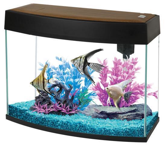Ocean View Aquarium 20 Litre Black - Main Image