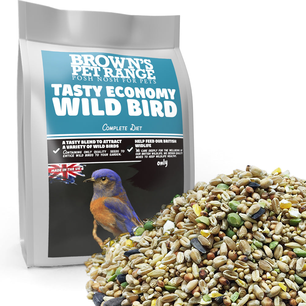 Posh Nosh for Wild Birds Economy Mix Bird Seed BROWNS PET RANGE