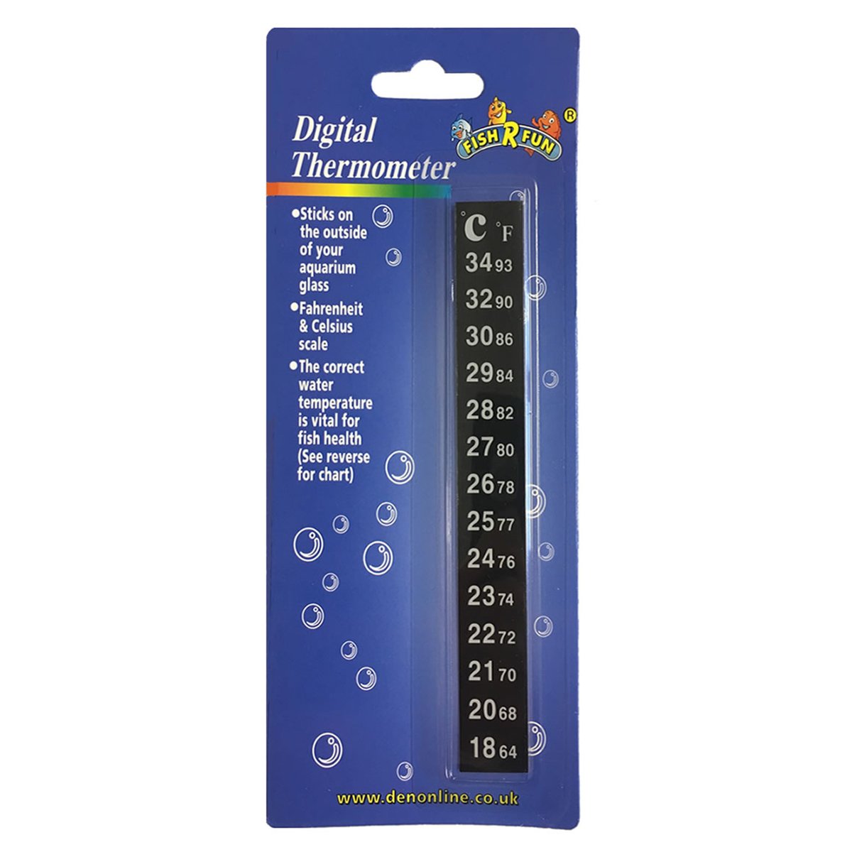 Stick-on Thermometer - - Browns Pet Range