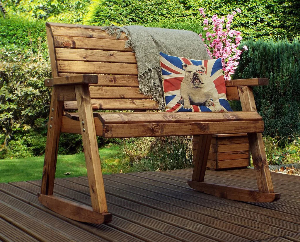 Covered Rocker Bench Two Seater Rocker Bench – BROWNS PET RANGE