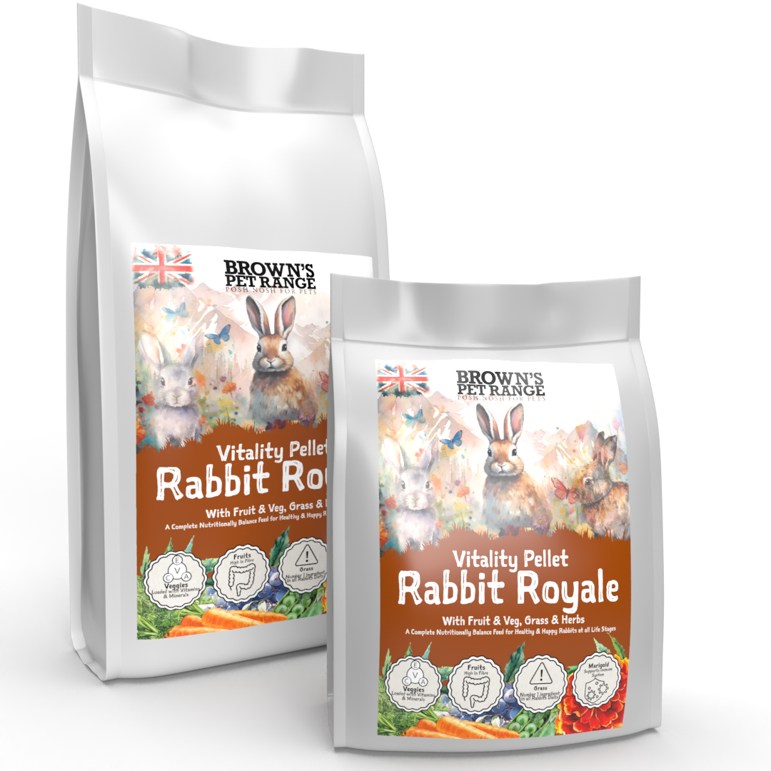 Rabbit Royale Vitality Pellets | Posh Nosh for Rabbits | BROWNS PET RANGE