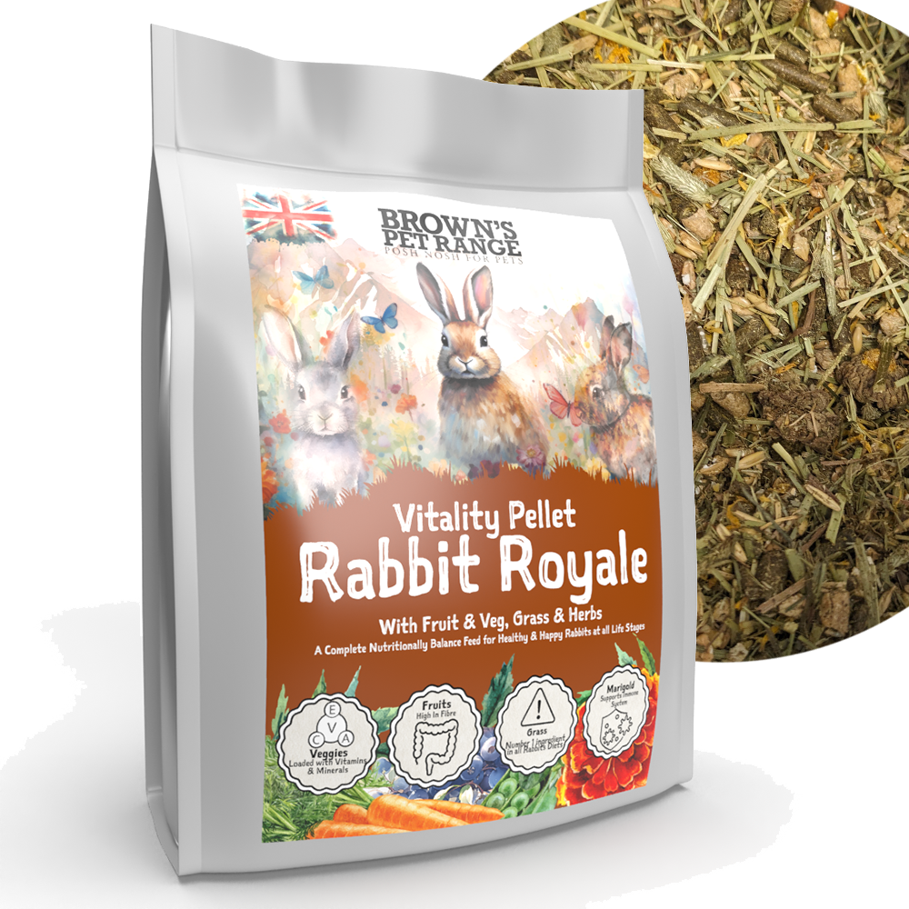 Rabbit Royale Vitality Pellets | Posh Nosh for Rabbits – BROWNS PET RANGE