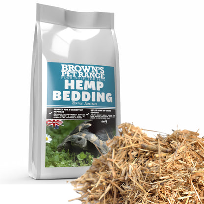 Brown's Reptile Substrate | Hemp Begging (1.1 kg) - BROWNS PET RANGE
