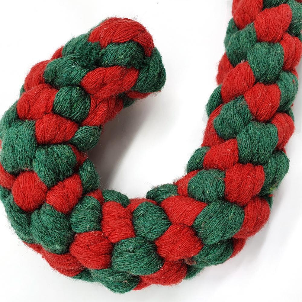 Brown's Christmas | Candy Cane Rope Toy - Dog Toys - Browns Pet Range
