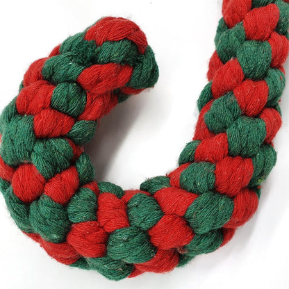 Brown's Christmas | Candy Cane Rope Toy - Dog Toys - Browns Pet Range