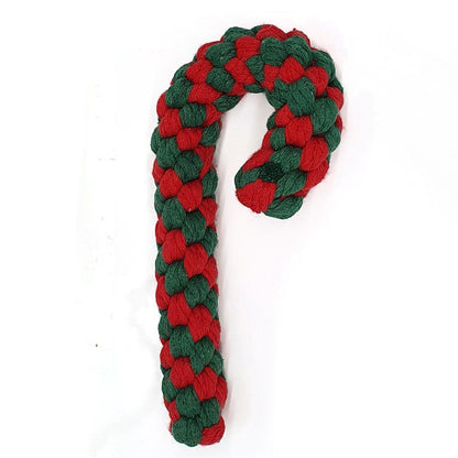Brown's Christmas | Candy Cane Rope Toy - Dog Toys - Browns Pet Range