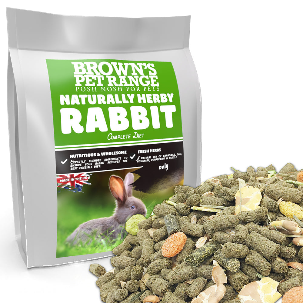Posh Nosh For Rabbits | Naturally Herby Diet – BROWNS PET RANGE