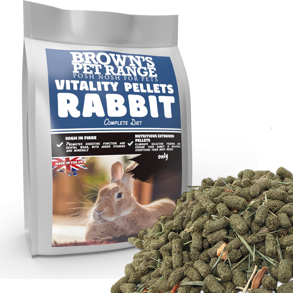 Posh Nosh for Rabbits | Vitality Pellet – BROWNS PET RANGE